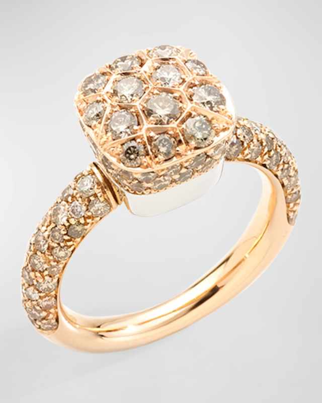 18K Rose Gold Nudo Petit Ring